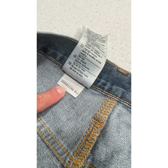 Carhartt Mens Straight Traditional Fit Jeans 40 x 30 Medium Wash Denim 5-Pocket - Picture 5 of 12